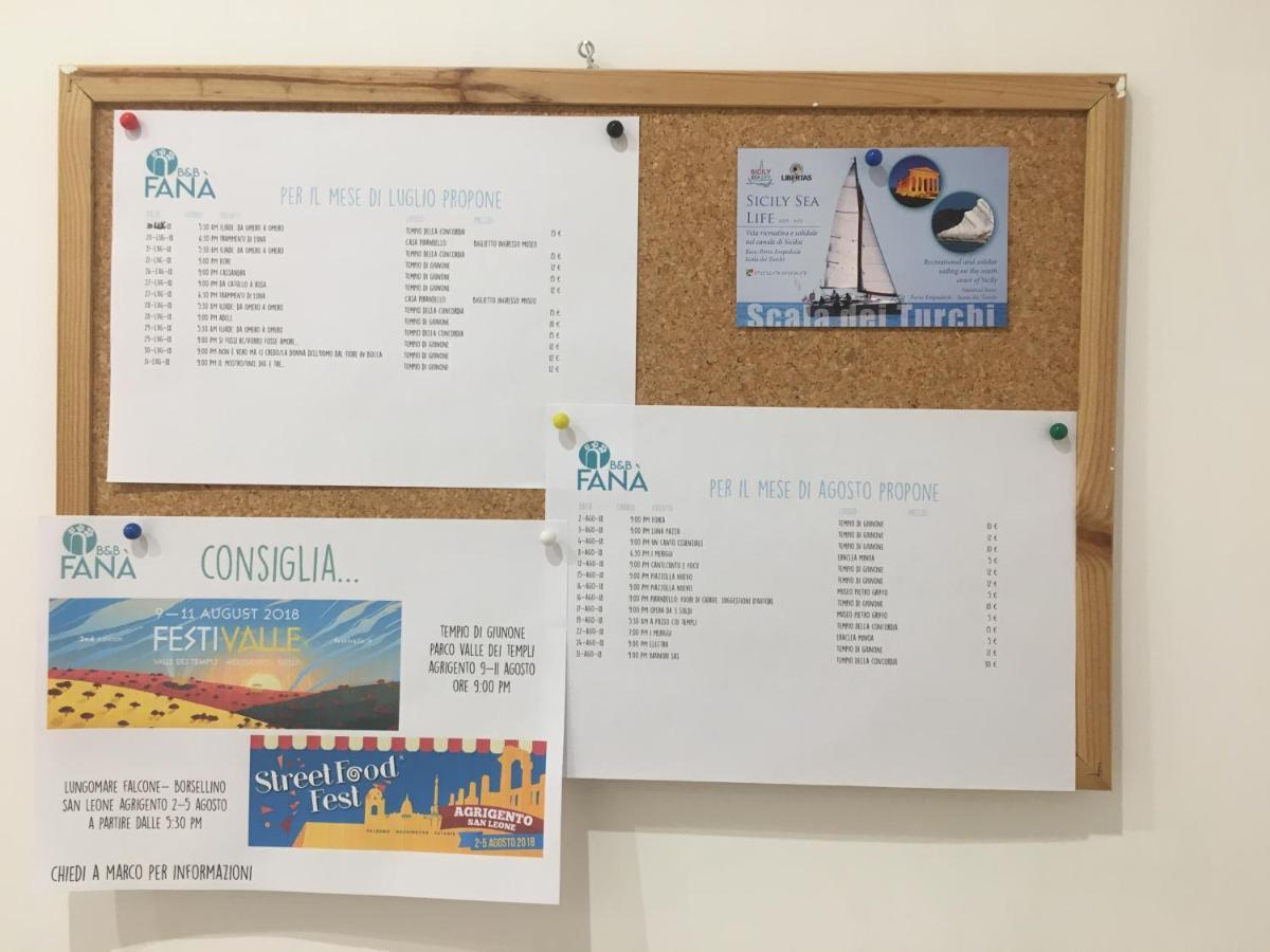 Fana Bed and Breakfast Αγκριτζέντο Εξωτερικό φωτογραφία